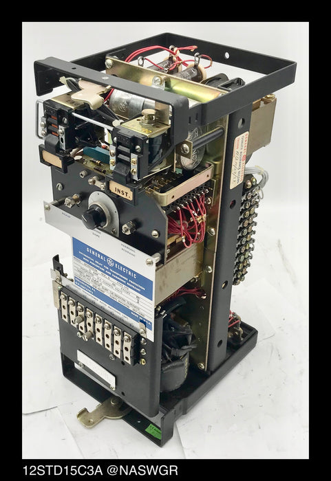 GE 12STD15C3A Transformer Differential Relay - 5 Amp, 48/125/250vDC