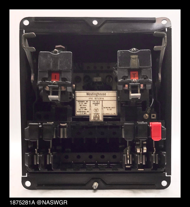 Westinghouse CO-9, 1875281A Overcurrent Relay - 0.5/2.5 Amp