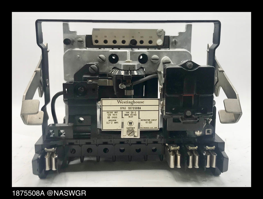 Westinghouse CV-2, 1875508A Undervoltage Relay - 120v60Hz