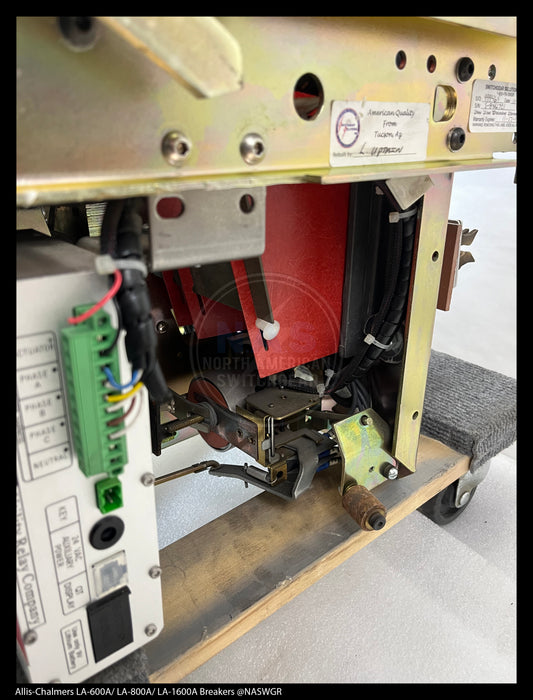 Allis-Chalmers LA-600A Air Circuit Breaker Manually Operated