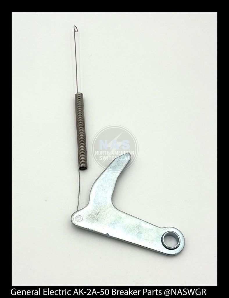 General Electric AK-2A-50 Circuit Breaker (M) Breaker Pawl with Spring (Rear) - P/N: 698C985G1