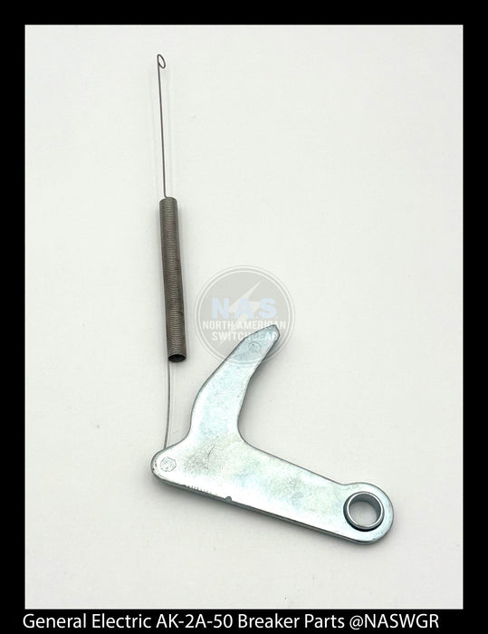 General Electric AK-2A-50 Circuit Breaker (M) Breaker Pawl with Spring (Rear) - P/N: 698C985G1