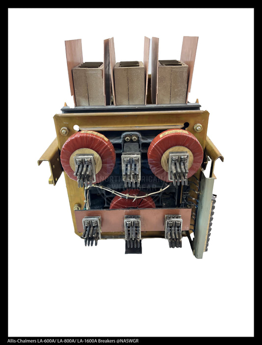 Allis-Chalmers LA-600A Air Circuit Breaker Manually Operated