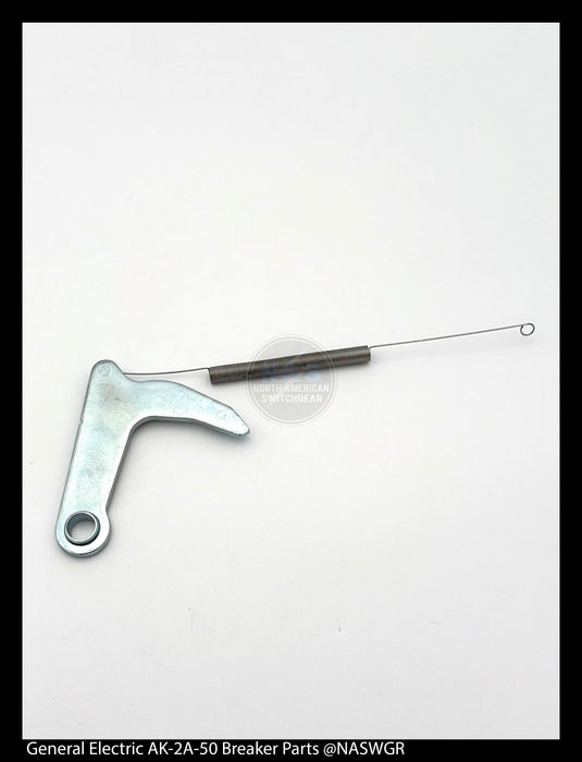 General Electric AK-2A-50 Circuit Breaker (M) Breaker Pawl with Spring (Rear) - P/N: 698C985G1