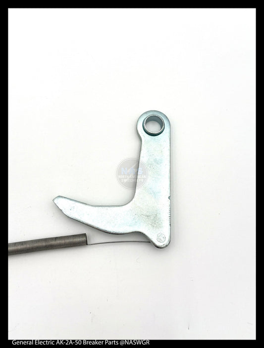 General Electric AK-2A-50 Circuit Breaker (M) Breaker Pawl with Spring (Rear) - P/N: 698C985G1