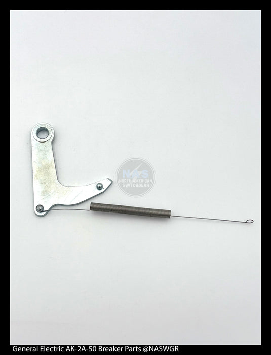 General Electric AK-2A-50 Circuit Breaker (M) Breaker Pawl with Spring (Rear) - P/N: 698C985G1