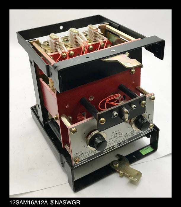 General Electric 12SAM16A12A Timing Relay - 48/125/250vDC