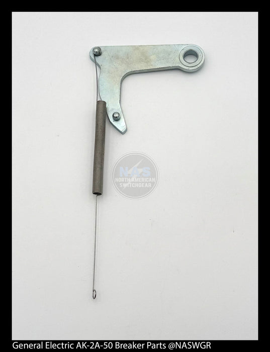 General Electric AK-2A-50 Circuit Breaker (M) Breaker Pawl with Spring (Rear) - P/N: 698C985G1
