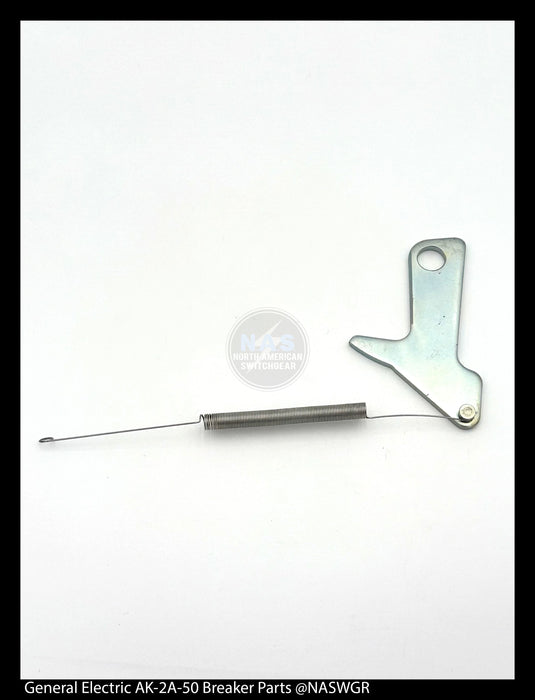 General Electric AK-2A-50 Circuit Breaker (M) Breaker Pawl with Spring (Front) - P/N: 698C985G2