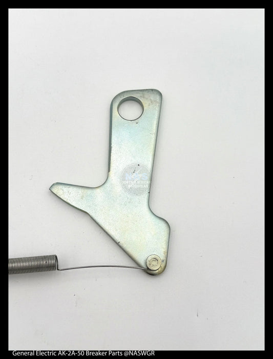 General Electric AK-2A-50 Circuit Breaker (M) Breaker Pawl with Spring (Front) - P/N: 698C985G2