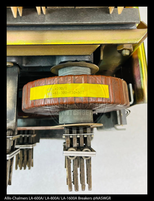 Allis-Chalmers LA-600A Air Circuit Breaker Electrically Operated