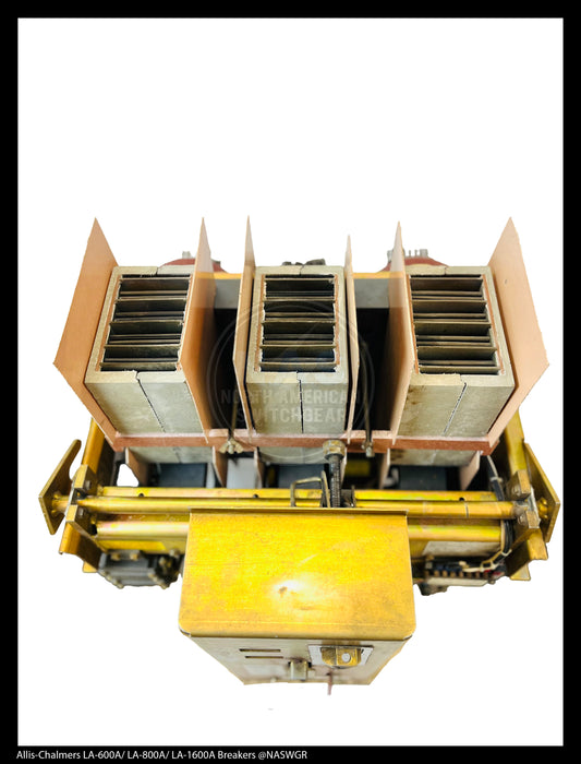 Allis-Chalmers LA-1600A Air Circuit Breaker Electrically Operated