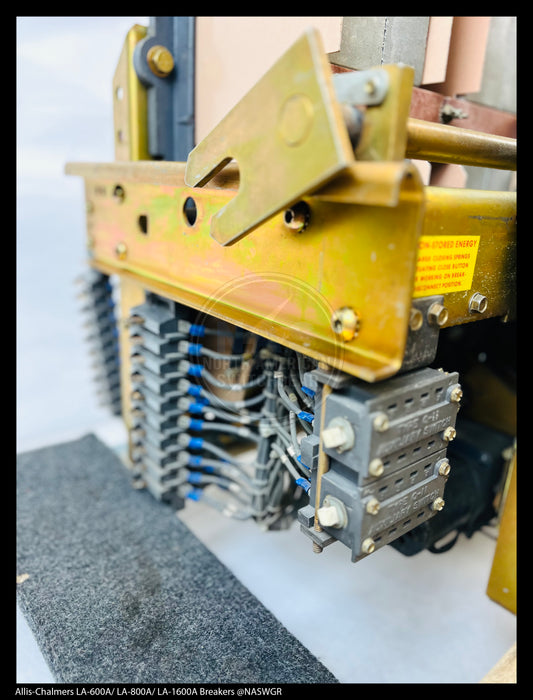 Allis-Chalmers LA-1600A Air Circuit Breaker Electrically Operated