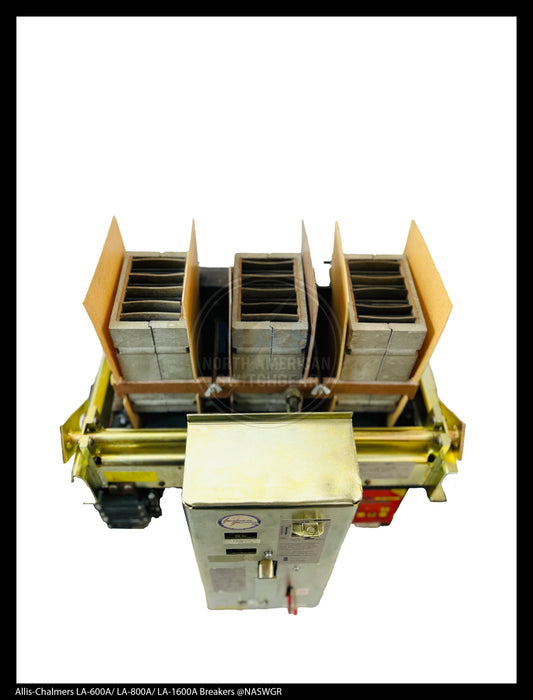 Allis-Chalmers LA-1600A Air Circuit Breaker Electrically Operated
