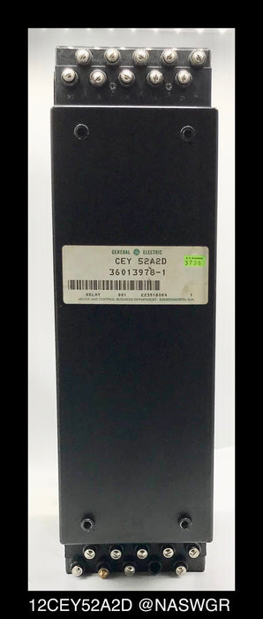 GE 12CEY52A2D MHO Distance Relay - 5 Amp, 120vAC