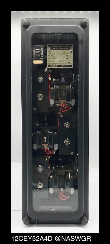 GE 12CEY52A4D MHO Distance Relay - 5 Amp, 120vAC
