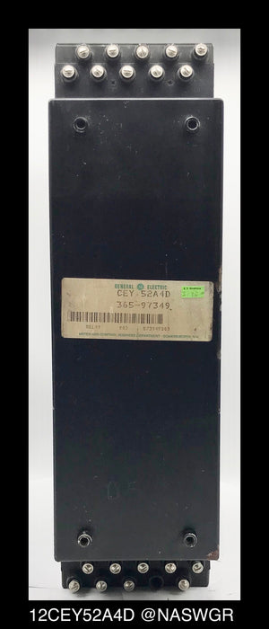GE 12CEY52A4D MHO Distance Relay - 5 Amp, 120vAC
