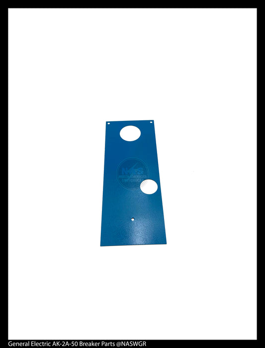 General Electric AK-2A-50 Circuit Breaker (M) Breaker Bib for Front Escutcheon (Manual) (Blue) - P/N: NP148A1048