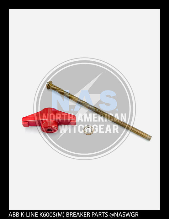 ABB K225, K600-K800, K600S/K800S (M), K-Don 600/800 (M), K-Don 600S/800S (M) Arc Chute Retainer - P/N: 701496A00