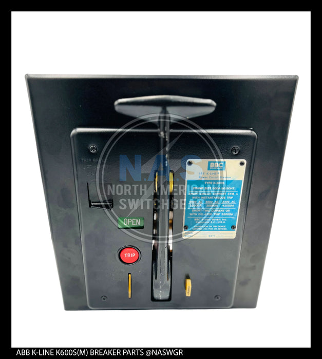 ABB K600-K800, K600S/K800S (M), K-Don 600/800 (M), K-Don 600S/800S (M) Operating Mechanism Assembly (M.O. Drawout)  - P/N: 709774T02