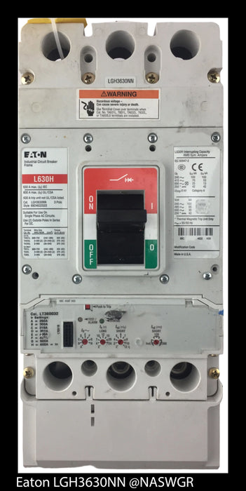 Eaton LGH3630NN Molded Case Circuit Breaker ~ 600 Amp