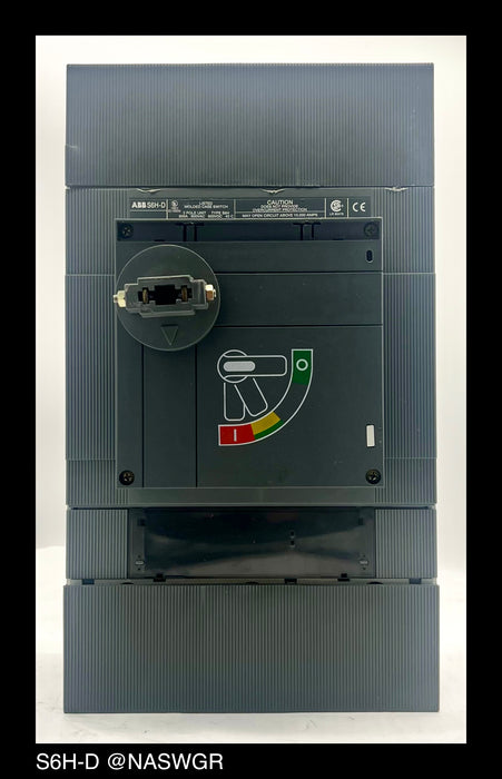 ABB SACE Isomax S6H-D Molded Case Switch - 800 Amp