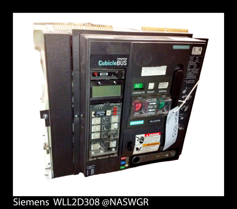 Siemens WL WLL2D308 Circuit Breaker (E/O,D/O) - 800 Amp