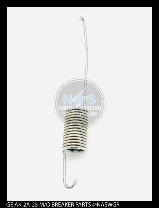 General Electric AK-2A-25 Breaker Return Spring, Rear of Escutcheon - P/N: 148A2238