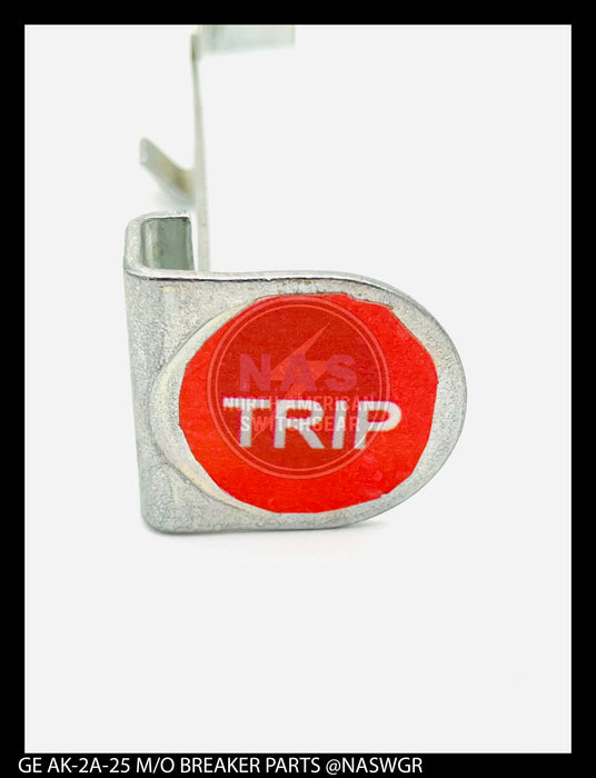 General Electric AK-2A-25 Breaker Trip Label - P/N: 269C268P12