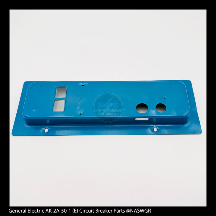 General Electric AK-2A-50-1 Circuit Breaker (E) Breaker Front Escutcheon (Blue) - P/N: 805B975P2