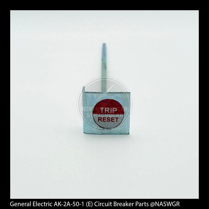 General Electric AK-2A-50-1 Circuit Breaker (E) Breaker Trip Button and Rod Assembly - P/N: 411A904G5