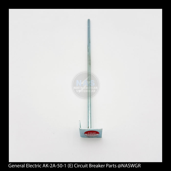 General Electric AK-2A-50-1 Circuit Breaker (E) Breaker Trip Button and Rod Assembly - P/N: 411A904G5