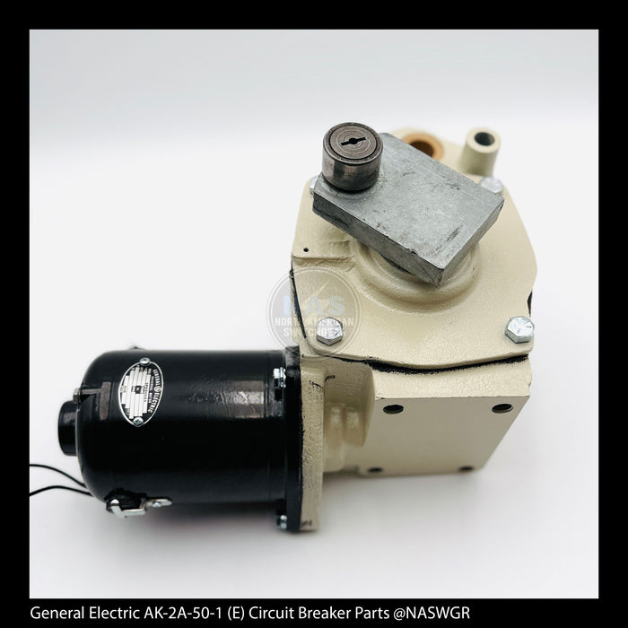 General Electric AK-2A-50-1 Circuit Breaker (E) Breaker Gear Box (Group G38 125V DC)- P/N: 343L761