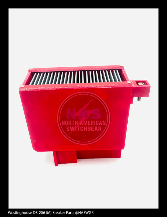 Westinghouse DS-206 (M) Breaker Assembled Arc Chute & Mounting Screws - P/N: 449D508G01