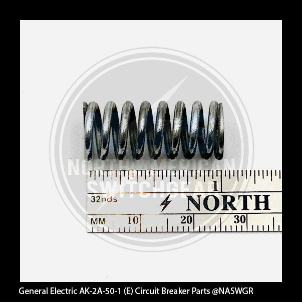 General Electric AK-2A-50-1 Circuit Breaker (E) Breaker Spring for Ratchet Pin - P/N: 6509871P1