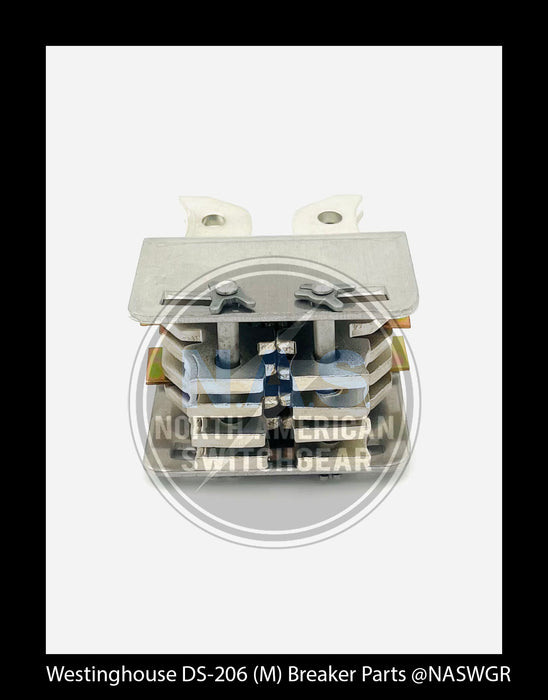 Westinghouse DS-206 (M) Breaker Main Disconnecting Contact Assembly - P/N: 591C655G02