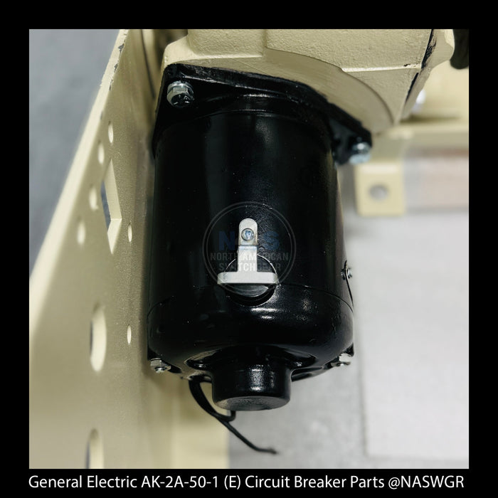 General Electric AK-2A-50-1 Circuit Breaker (E) Breaker Motor, 115 Volts, 25, 50, 60 Cycles and 125 Volt DC - P/N: 5P66MA6A