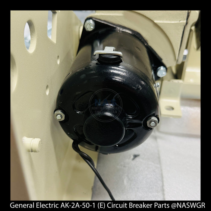 General Electric AK-2A-50-1 Circuit Breaker (E) Breaker Motor, 115 Volts, 25, 50, 60 Cycles and 125 Volt DC - P/N: 5P66MA6A