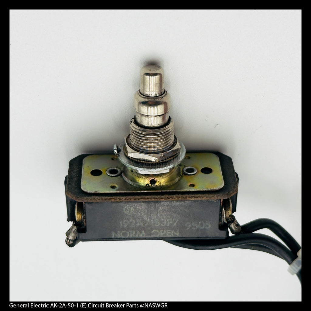 General Electric AK-2A-50-1 Circuit Breaker (E) Breaker Cut-off Switch "F" - P/N: 192A7153P7