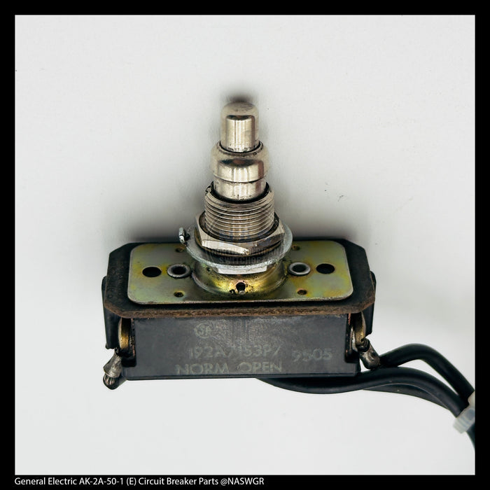 General Electric AK-2A-50-1 Circuit Breaker (E) Breaker Cut-off Switch "F" - P/N: 192A7153P7