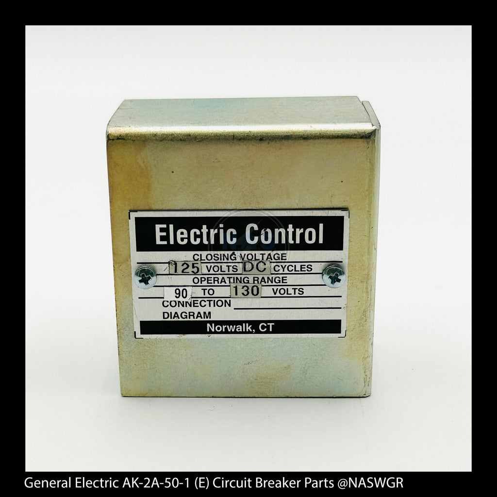 General Electric AK-2A-50-1 Circuit Breaker (E) Breaker Cut-off Switch Cover - P/N: 371A235P1