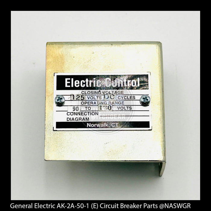 General Electric AK-2A-50-1 Circuit Breaker (E) Breaker Cut-off Switch Cover - P/N: 371A235P1