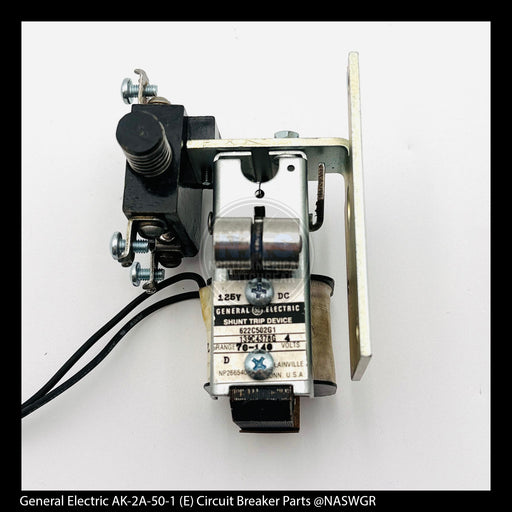 General Electric AK-2A-50-1 Circuit Breaker (E) Breaker Shunt Trip Device (With Coil) - P/N: 139C4378G4