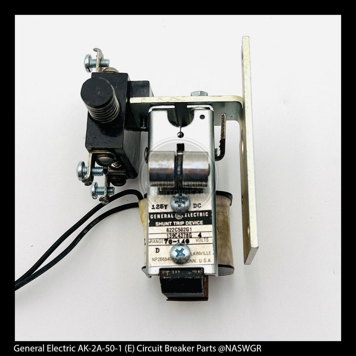 General Electric AK-2A-50-1 Circuit Breaker (E) Breaker Shunt Trip Device (With Coil) - P/N: 139C4378G4