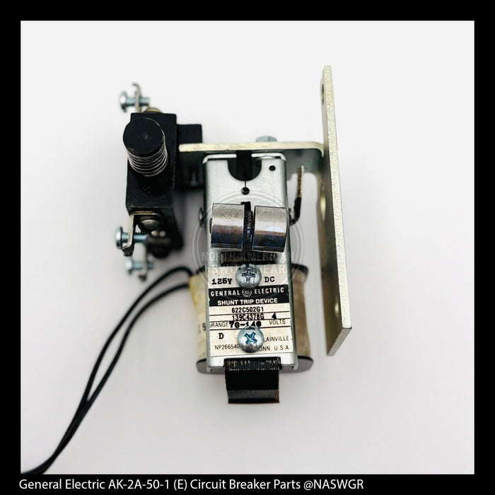 General Electric AK-2A-50-1 Circuit Breaker (E) Breaker Shunt Trip Device (With Coil) - P/N: 139C4378G4