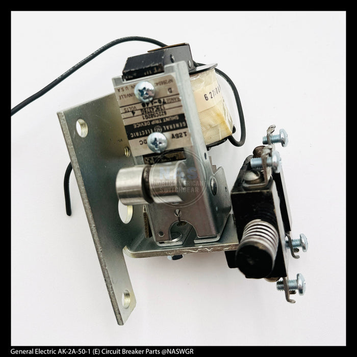 General Electric AK-2A-50-1 Circuit Breaker (E) Breaker Shunt Trip Device (With Coil) - P/N: 139C4378G4