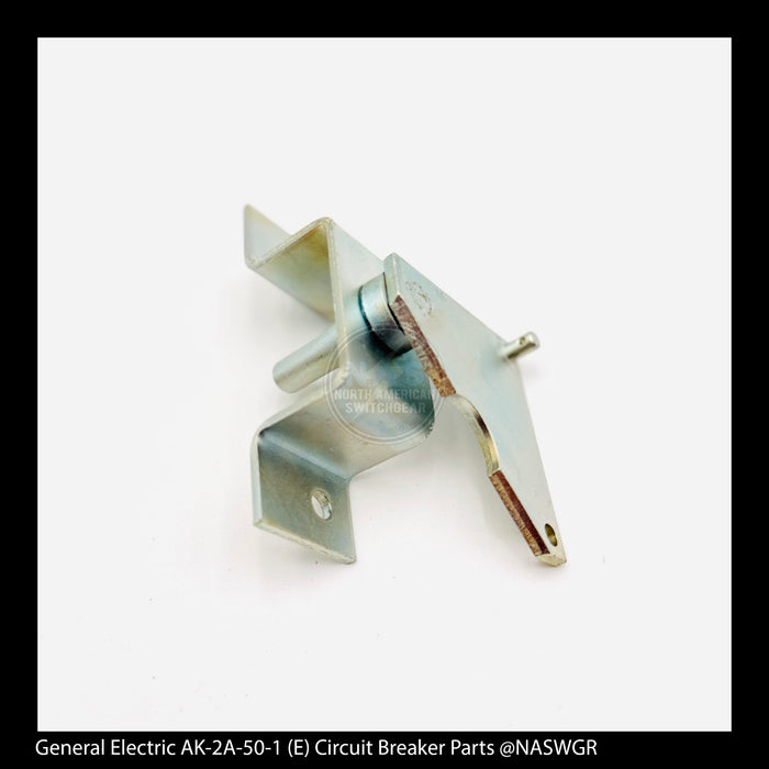 General Electric AK-2A-50-1 Circuit Breaker (E) Breaker Auxiliary Switch Crank Bracket - P/N: 411A952G1