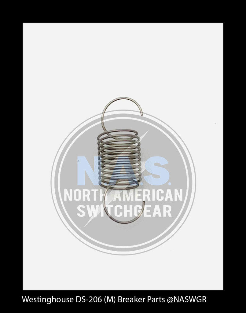 Westinghouse DS-206 (M) Breaker Trip Shaft Return Spring - P/N: 436B621H05