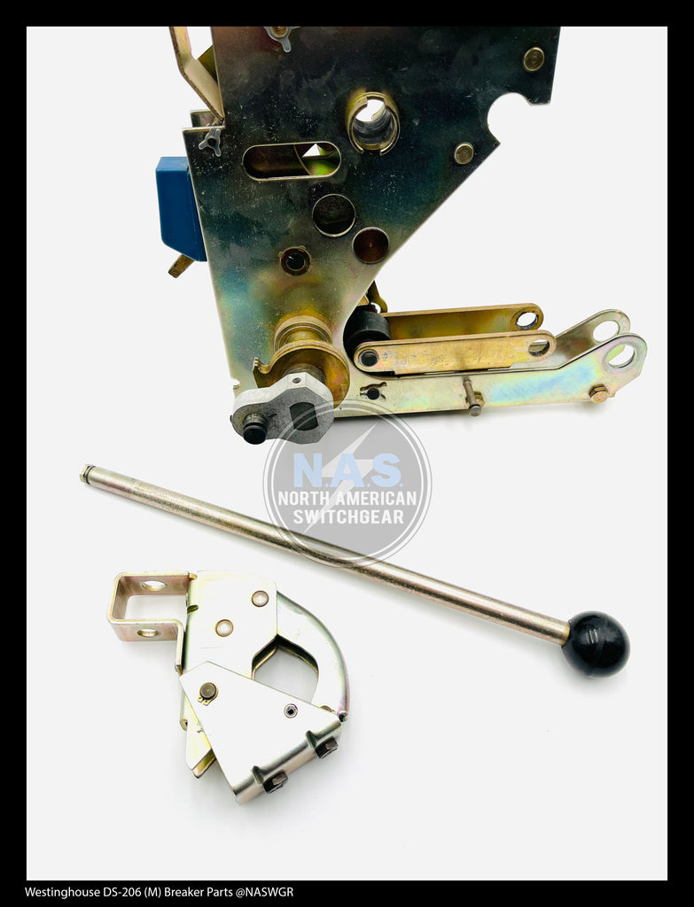 Westinghouse DS-206 (M) Breaker Manual Charge Handle Kit (Includes Manual Charge Assembly, Manual Charge Handle, and Charging Cams) - P/N: 3838A96G01