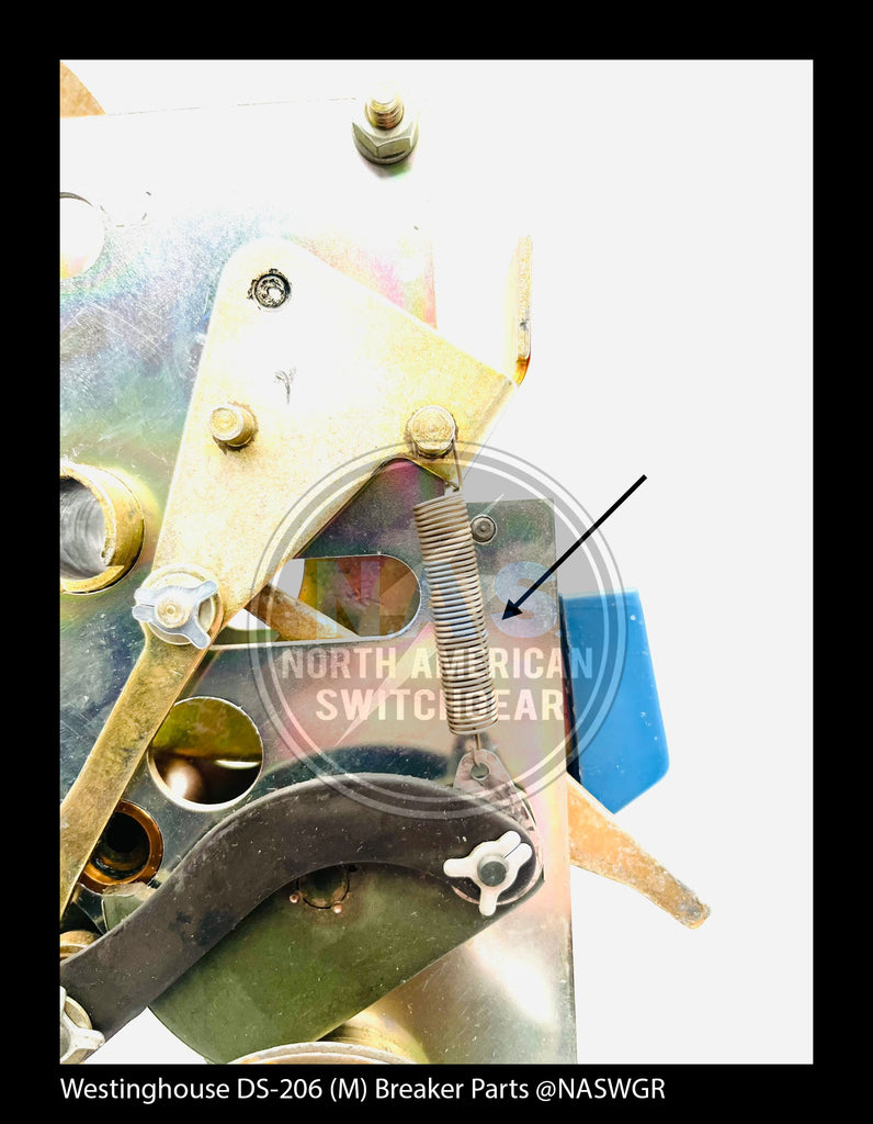 Westinghouse DS-206 (M) Breaker Mechanism Trip Latch Reset Spring - P/N: 795A077H01